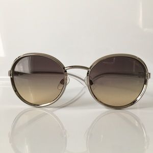 Chanel round metal chain sunglasses cruise 2019